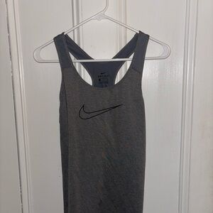 Nike Dri-FIT Heather Gray Tank